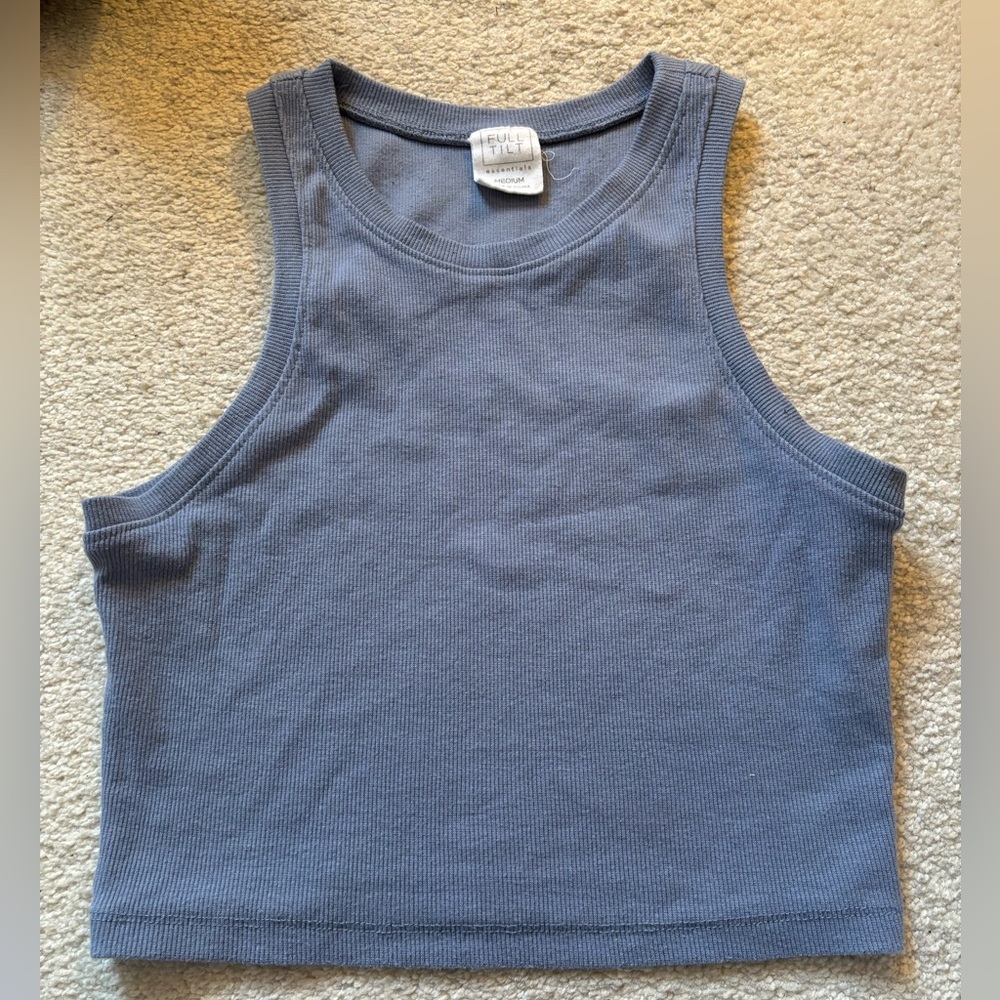 Blue tank top